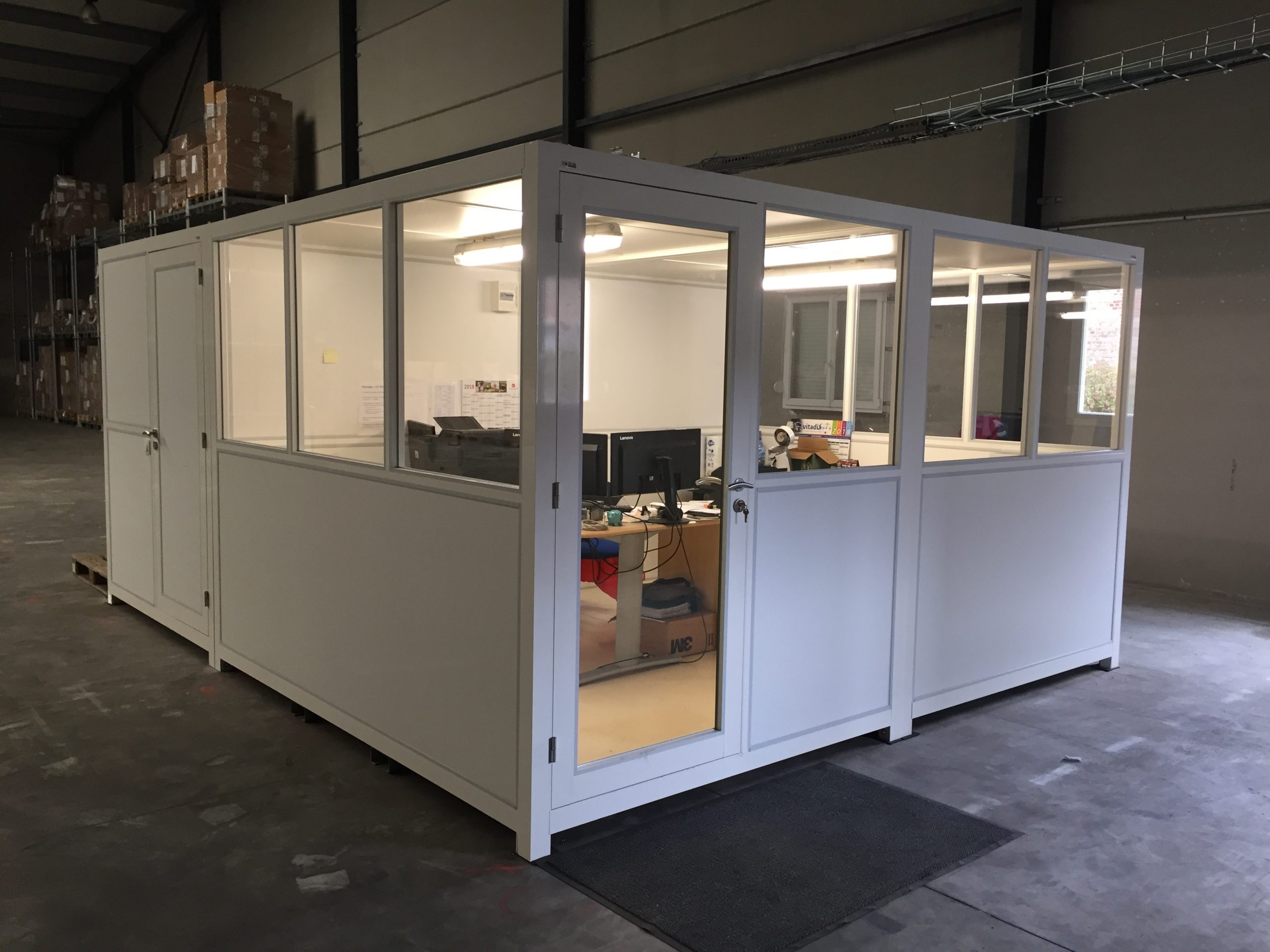 Cabine palettisable