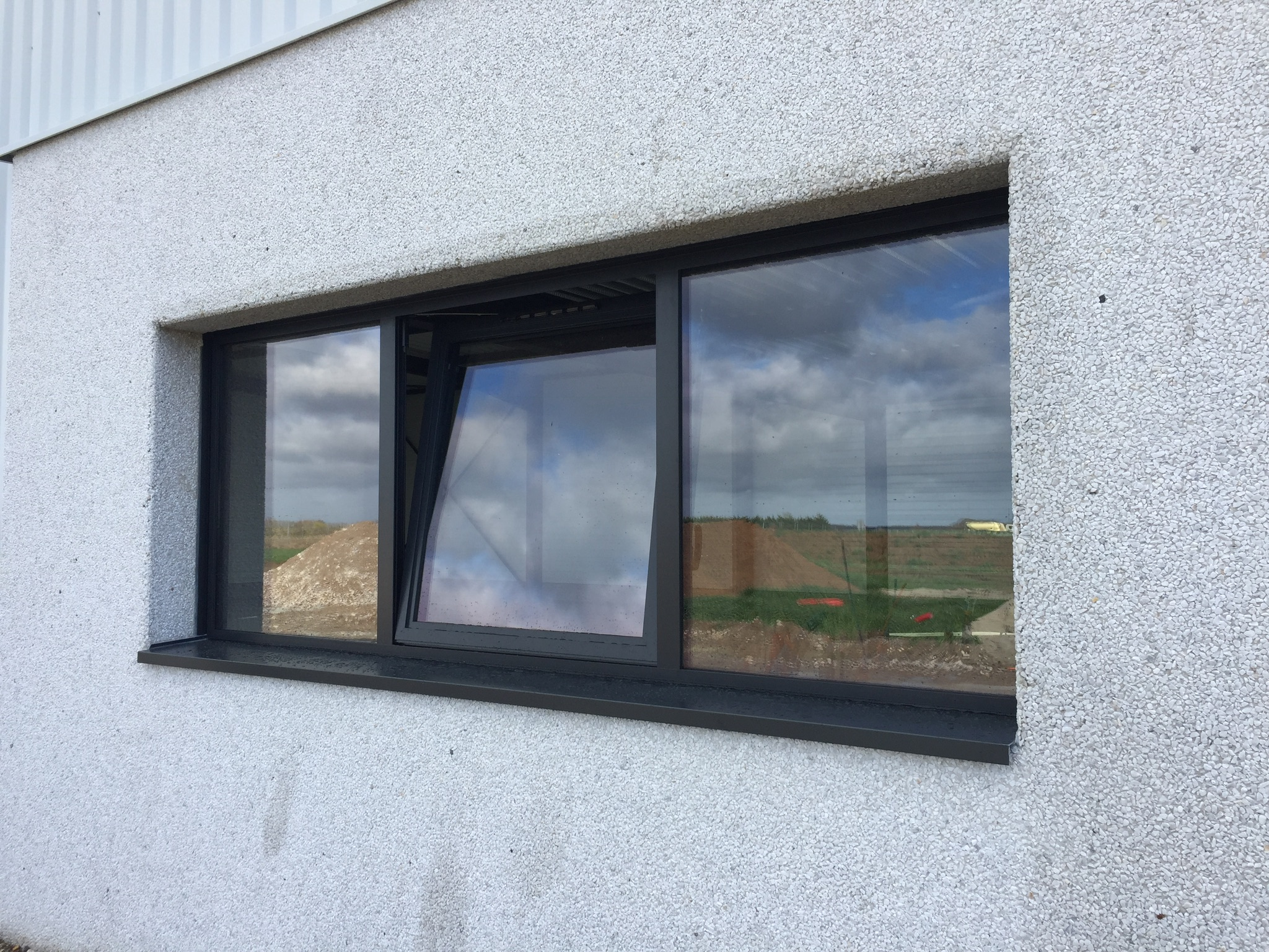 fenetre noir fenêtre aluminium design